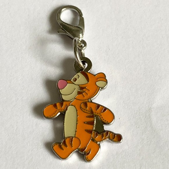 Vintage Disney Winnie The Pooh Tigger Eeyore Clip On Charms Purse Zipper Pull - Picture 9 of 11